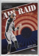 2020 Panini Absolute Air Raid Materials 58/199 Drew Lock #2 4f5