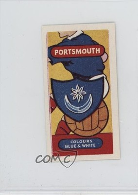 1958 Football Clubs and Badges Lamberts of Norwich Tea Back Portsmouth FC 0au4