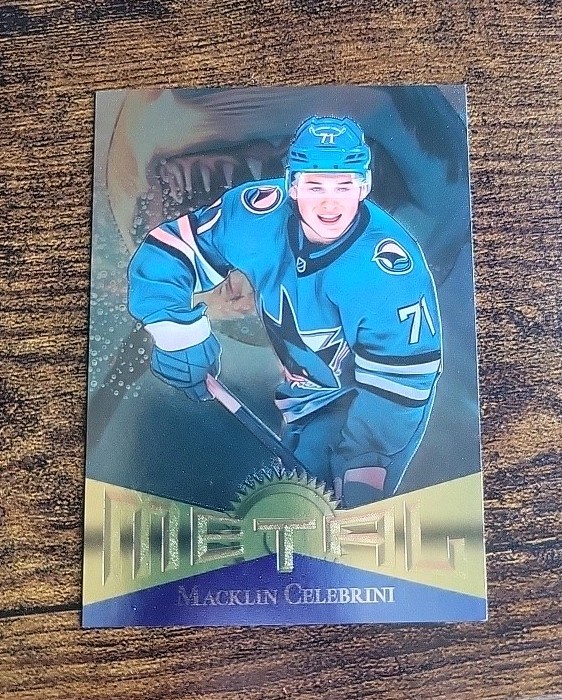 2025-26 Skybox Metal Universe Macklin Celebrini 2013 Retro Sp #Rt-17 - Sharks