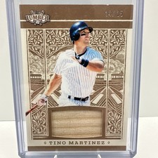 2025 Leaf Lumber Baseball Tino Martinez Game-Used Bat Relic Bronze 14/35