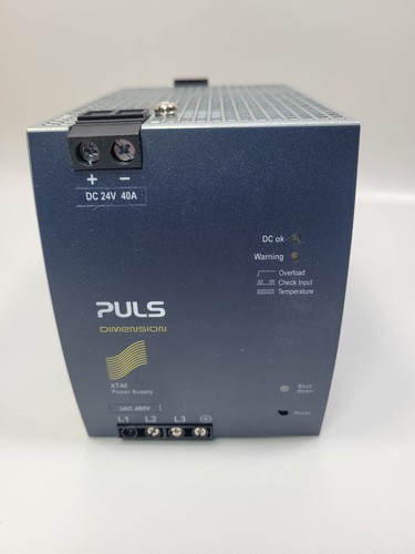 Puls XT40.242 Power Supply 3 Phase 24V 40A 960W Semi Regulated Power Supply