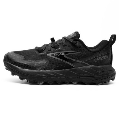Brooks Cascadia 18 Damen Trail Laufschuhe All Terrain Outdoor Sneaker schwarz