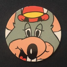 Chuck E. Cheese Pog Milk Cap #3 ShowBiz Pizza Time 90s Vintage Game Piece 1994