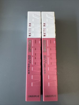 Maybelline Super Stay Matte Ink Liquid Lipstick~#15 Lover~New~ 2 Pack
