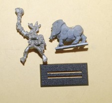 Warhammer - Orcs and Goblin - Classic Metal Shaman Mounted On Boar #A