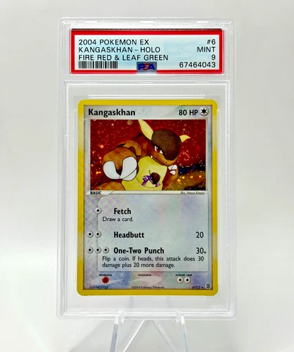 2004 Pokemon Kangaskhan EX Fire Red & Leaf Green Holo #6 PSA 9
