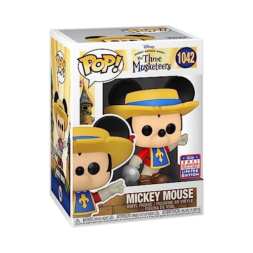Funko Pop! Disney The Three Musketeers - Mickey Mouse Vinyl Action