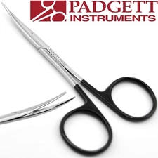 Padgett P6862 Surgical Curved Face Lift Supercut Plastic-Jabaley Scissors 4.25"