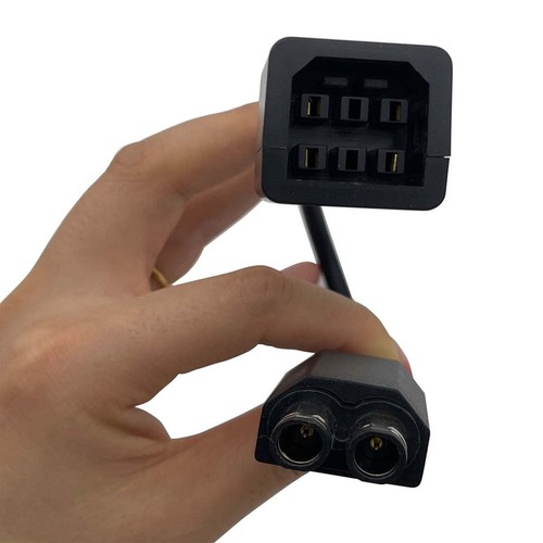 Power Supply Converter Cable Black for Xbox 360 to Xbox 360 SLIM 9.84" - Picture 4 of 5