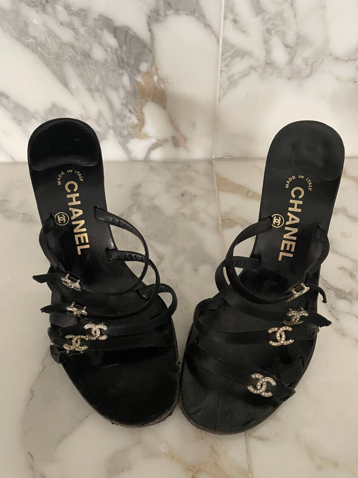 chanel mules 38