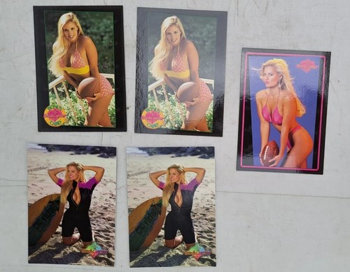 5 x Benchwarmer Yvette Rachelle 1997, 1994 Bonus Cards etc