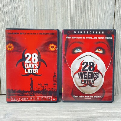 28 Days Later Full Screen Special Edition w/ Alt Endings & 28 Weeks Later Combo