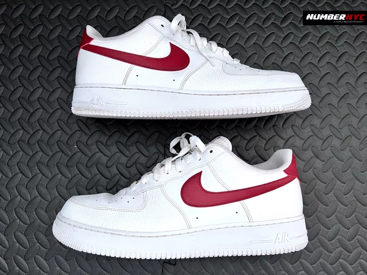 Nike Air Force 1 White Team Red CZ0326-100