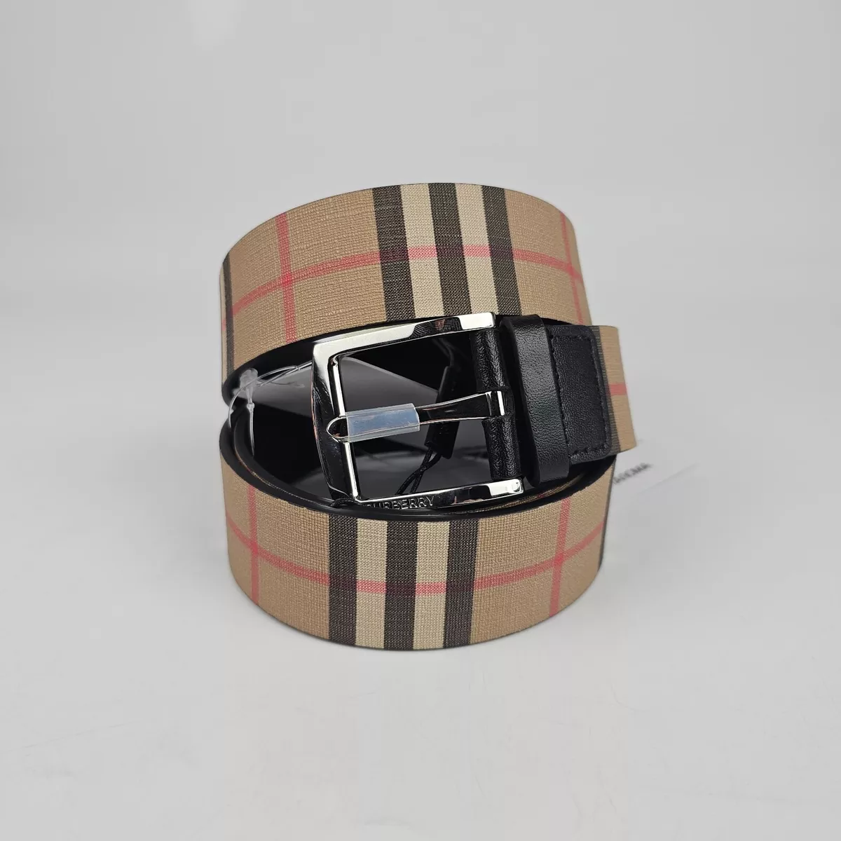 Burberry Belt Beige Mens Burberry