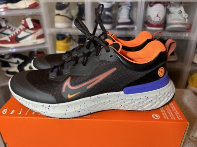 Size 10 - Nike React Miler 2 Shield Black Redstone 2021