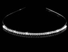 1 row Diamante Fake Crystal Hair Clip Pin Bride Bridesmaid Grip Headband Slide