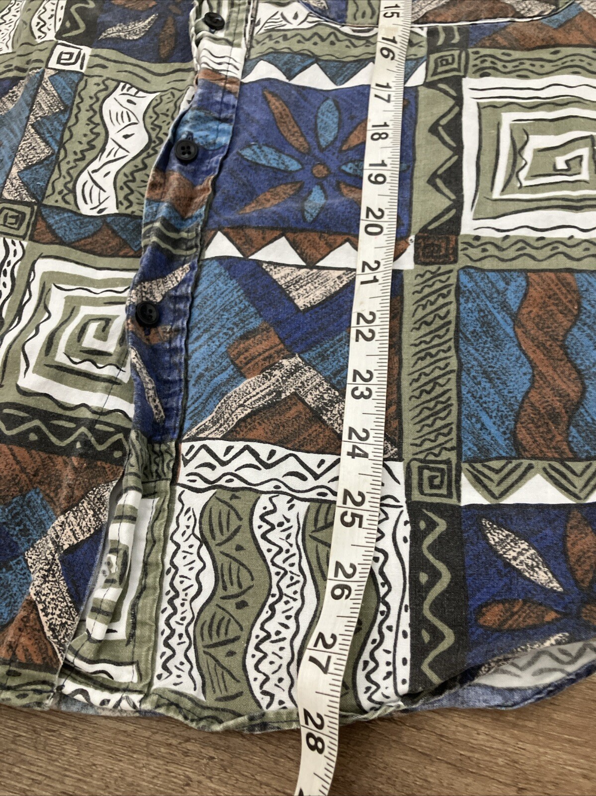 Vtg Van Heusen Custom Club International Island Hawaiian Streetwear Surf Shirt M thumbnail 4