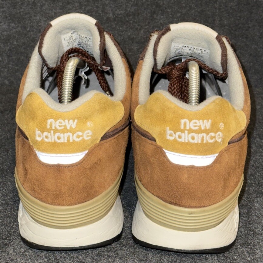 New Balance 576 M576CBY Made In England RARE Mens Size 8.5 Brown image 3