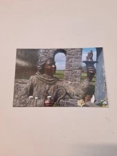 Photo Postcard of Statue of St Brigid Goddess Brigid - Brigid's Well - Kildare 