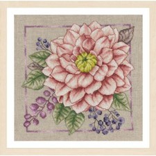 Lanarte telpakket "Huis en tuin, Blooming blush", 33x33cm
