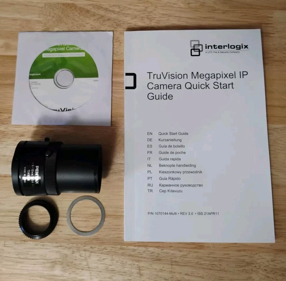 Nueva cámara GE TruVision Interlogix TVC-M2110 1080P 2MP IP POE Network Box. #Y326 Foto 4 de 4