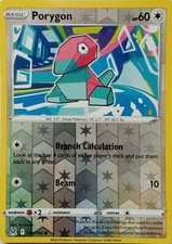 140/196 PORYGON REVERSE HOLO LOST ORIGIN POKEMON CARD