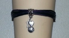 SPORTS ROPE CHARM BRACELET-6 1/2