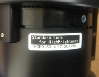 PANASONIC TKGF0160-4 Standard Zoom Lens for High Brightness | eBay