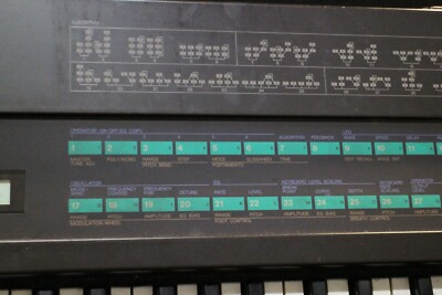 USED Yamaha DX 7 Synthesizer Keyboard DX7 U2522 250228 | eBay