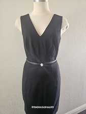 Bebe Little Black Pencil Dress Size 2
