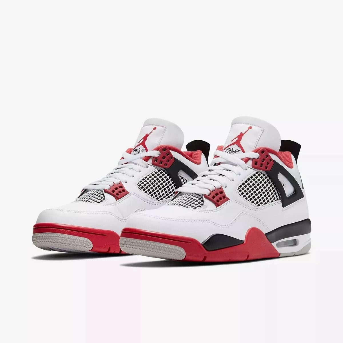 Size 6 - Jordan 4 Retro OG Mid Fire Red for sale online | eBay