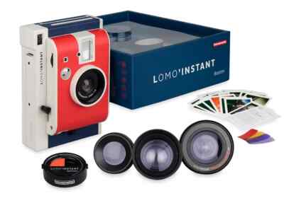 Lomography Lomo'Instant Mini with 3 Lenses Boston Edition By FedEx