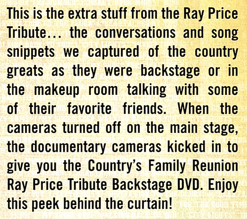 Country's Family Reunion performances on DVD; 3rd 1 FREE! Walker, Dean, Seely . - Imagen 39 de 50