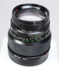 ZENZA BRONICA 150MM F/3.5 ZENZANON LENS W FLTR, REAR CAP NEEDS WORK