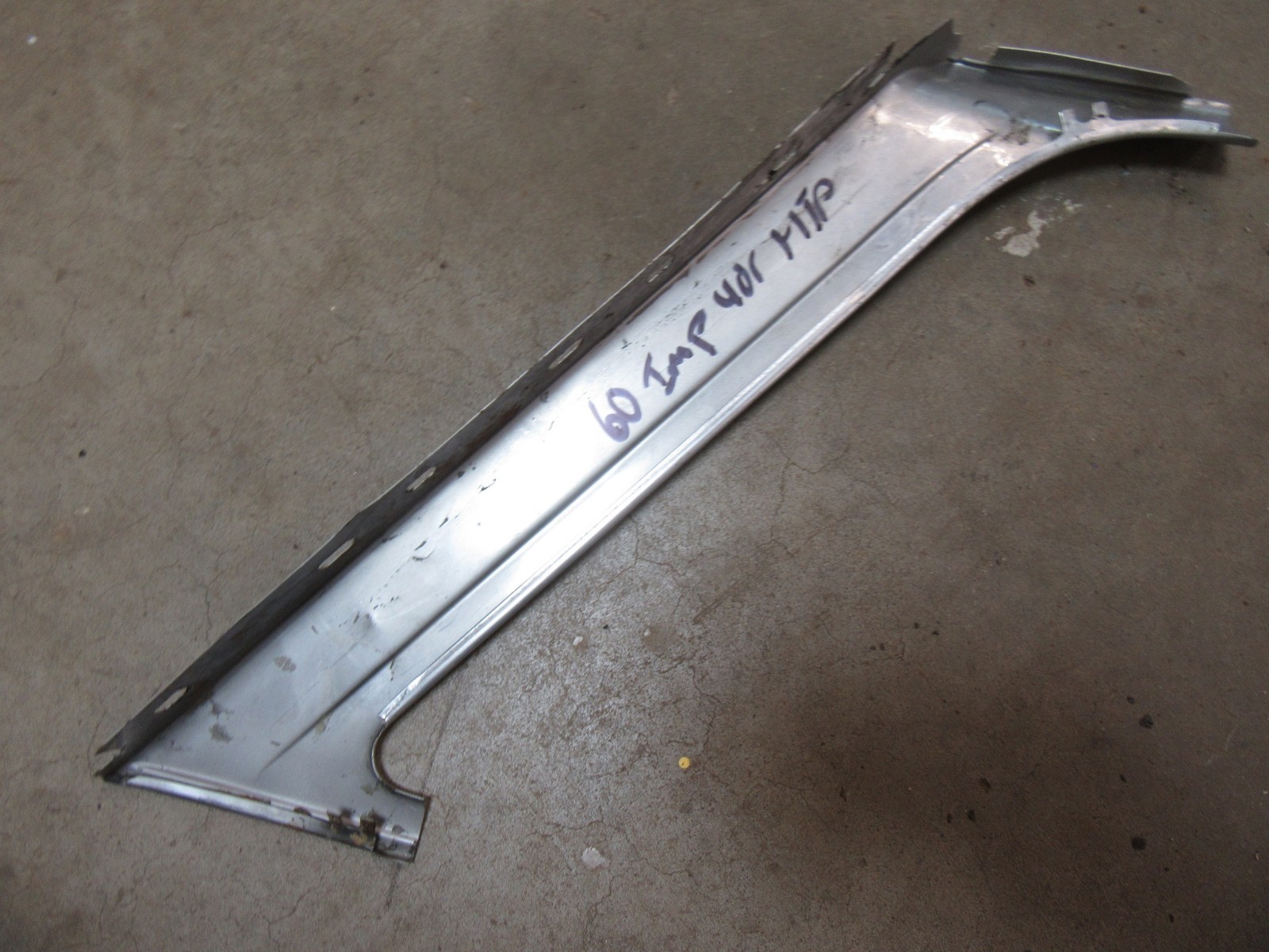 1960 Chevrolet Impala 4 door hardtop exterior rear window side trim ...