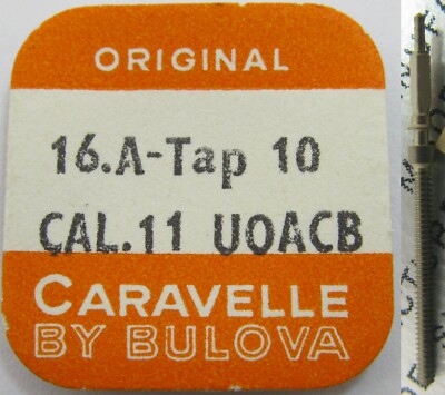 Caravelle 11 UOACB  watch part #16 A winding stem 401 * tap 10 *