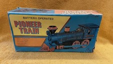 VINTAGE BATTERY OPERATED PIONEER TRAIN LOCOMOTIVE W/BOX