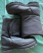 Lands End Big Kids 4 Black Insulated Snow Boots