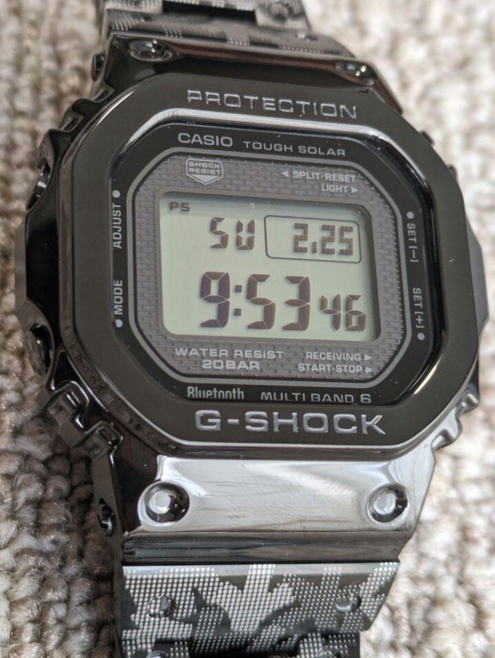 Casio G-SHOCK GMW-B5000EH-1JR Men's Black Full Metal Watch Casio G-SHOCK GMW-B5000EH-1JR Men's Black Full Metal Watch