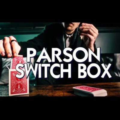 PARSON SWITCH BOX ZAUBERTRICK (rot/blau) von Davey Rockit - Close-Up Illusions