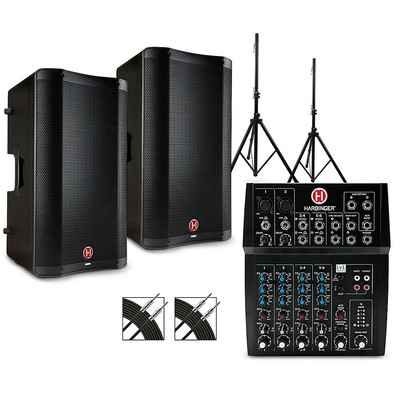 Harbinger L802 Mixer w/VARI V2300 