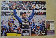 Jimmie Johnson Signed 11x14 Photo w/ JSA COA #K13994 + Proof