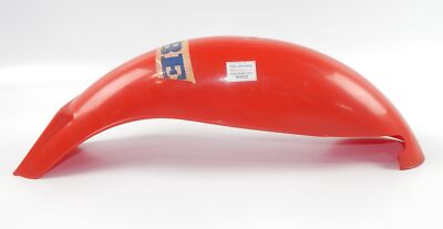 UFO Z-105 MUDGUARD REAR FENDER RED PLASTIC L=32