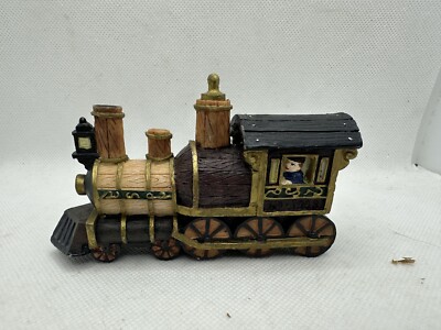 JC Penney Home Towne Train Express Christmas Collection 1998 Santa Engine