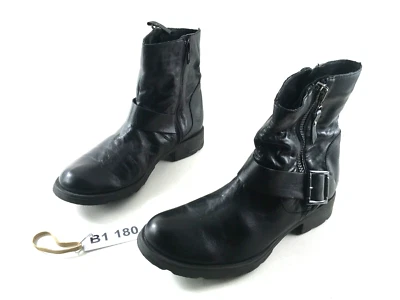 Gianni Gregori Biker Boots Damen Stiefeletten Stiefel EUR 38 B1 180 - Bild 1 von 4