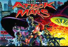 Bally Attack From Mars flipper traslite FANTASTICA OPERA D'ARTE