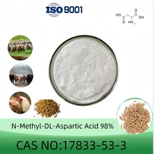 N-Methyl-DL-Aspartic Acid Powder, Purity 98% Min, 100g, 1000g, CAS No.17833-53-3