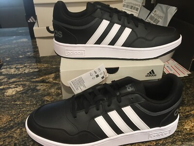 NEW Mens Adidas Hoops Classic Vintage Basketball Shoes, size 10
