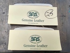 NEW Genuine Replacement Shoe Laces for SAS Comfort Shoes WHITE 2 Pair