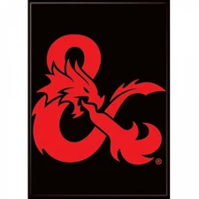 Dungeons & Dragons Logo Ampersand Magnet Multi-Color